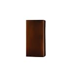 Ambiance Open Top and Bottom Large Rectangular Outdoor Wall Sconce Finish: Slate Marble