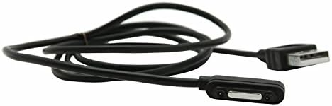 Honsky - Sony Magnetic USB Charging Cable - For Sony Xperia ZU XL39H Z Ultra,Sony Xperia Z1 L39h L39t L39u,Xperia Z1 mini D5503 Xperia Z1 Compact SO-04F,Sony Xperia Z2 T-Mobile Sony Xperia Z1s BT-SNEC21(White USB Charge Cable Cord Adapter )