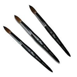 Black Petal Kolinsky Brush # 14 Made in Germany.EACH