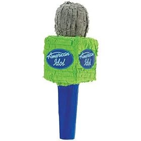 Party Supplies - American Idol Microphone 21 Pinata by Birthday Express