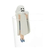 コップのフチ子　ハロウィン オバケのフチ子（ホワイト）単品　 Halloween ハロウィーン