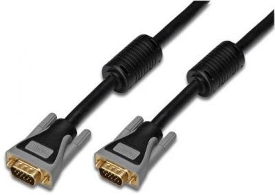 DIGITUS XGA Monitor Anschlusskabel HD-DSUB15 Stecker/Stecker 10m HQ doppelte Schirmung Preisvergleich