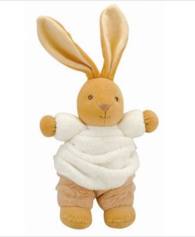 Plume Floppy Caramel Rabbit Plush Toy