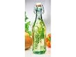 Faceted Glass Hermetic Stopper Oil Storage Bottle