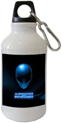 AZA KIU - Alienware Logo Custom Fashion 100% super-strong recycled aluminum Sports Water Bottles