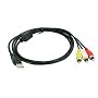 3 RCA to USB Cable