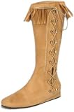 Funtasma by Pleaser Women's Indian-120 Boot,Tan Microfiber,10 M US