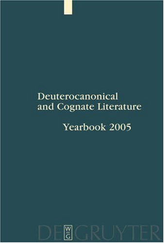 Deuterocanonical and Cognate Literature Yearbook 2005: The Book of Wisdom under Canon Law in The Books Store