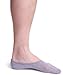 No Show Socks For Men 3pk Quality Cotton Lge Heel Grip Non Slip Grey, Large