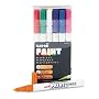Uni�-Paint Opaque Oil-Based Paint Marker, Fine Point, 12-Color Set