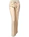 Luna Flower Women's Drawstring Wide Comfortable Linen Blended Pants