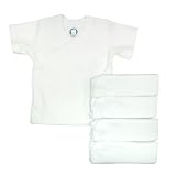 Gerber T-Shirts 0-3M 5pk- White