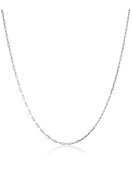 14k Italian Gold Mariner Link Chain Necklace