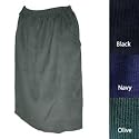 DSI Women's Plus Size Curduroy Skirt