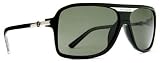 Von Zipper Stache Sunglasses - Black Gloss / Grey