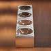 Glass and Stainless Steel 1.5l 4 bowl set by mono
