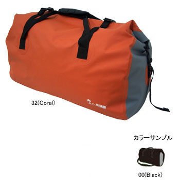 JR GEAR(ジェイアールギア) Roll-Top Vinyl Duffel 00(Black) 100L PRD100