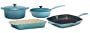 Le Creuset Classic Enameled Cast-Iron 6-Piece Cookware Set, Caribbean