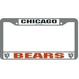 Chicago Bears Chrome License Plate Holder