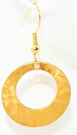 Gold Circle Earrings