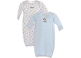 Carters 2-pc. My Puppy Sleep Likely Gown Set BLUE MULTI