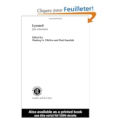 Lyotard: Just Education