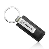 Cadillac SRX Black Leather Key Chain