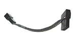 Mini 3-4 pin fan adapter sleeved