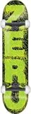 Zero Zombie Hair Toxic Complete Skateboard - 8.0 Black/Green W/ Essential Trucks and Essential Wheels