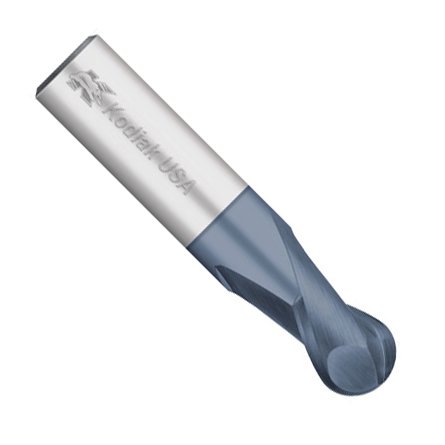 Kodiak Cutting Tools KODIAK132746 USA Made Solid Carbide End Mill, Coated, 2 Flute, 1/2" Shank, 5/8" Length of Cut, 2-1/2" Overall Length, 1/2" Diameter
Kodiak Cutting Tools KODIAK132746 USA Made Solid Carbide End Mill, Coated, 2 Flute, 1/2" Shank, 5/8" Length of Cut, 2-1/2" Overall Length, 1/2" Diameter
