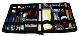 EXCLUSIVE: Watch Tools Deluxe Leather Watch Repair Tool Kit - 27 Pieces Change Watch Band Link Pin Remover Toolkit Sizing Bracelet Adjustments Tools Case