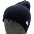 New Era Knit Cap ニューエラ ニット キャップ グローズ イン ザ ダーク スカル ブラック