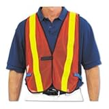 Acme Reflective Orange Mesh Safety Vest