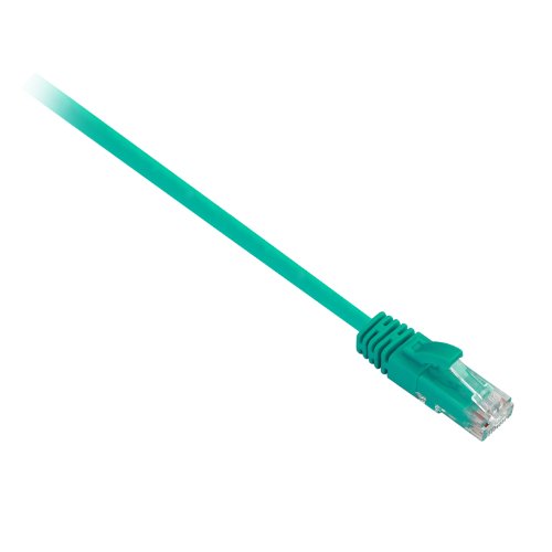 V7 CAT5e Snagless Molded Network Patch Cable RJ45 Male to Male, Green (14-Feet) (V7N3C5E-14F-GRNS)