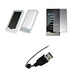Microsoft Zune HD - Premium Clear Soft Silicone Gel Skin Cover Case + Crystal Clear Screen Protector + USB Data Sync Charge Cable for Microsoft Zune HD