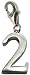 Chrysalis Sterling Silver Ladies Two Charm