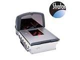 Metrologic Stratos Scanner/Scale w/ Remote Display, RS232 Interface, Power Supply, Diamonex Glass &