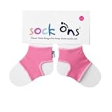 Sock Ons ベビーソックスグリップ ピンク 無地