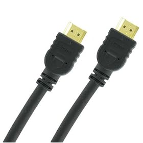 Vivo HDMI to HDMI 1m Dual Shielded High Speed Gold Plated Cable for use with HD TV's / Xbox 360 / PS3 / Playstation 3 / SkyHD / Blu Ray DVD / HD DVD Player / Virgin Media