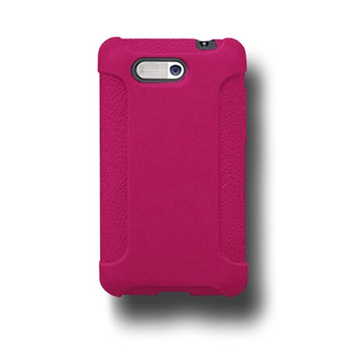 Amzer Silicone Skin Jelly Case for HTC Aria (Hot Pink)
