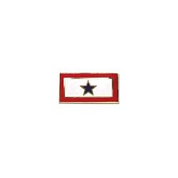 Service Blue Star Lapel Pin