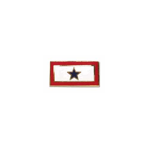 Service Blue Star Lapel Pin