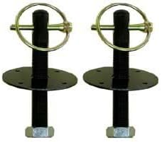 Black Hood Pin Kit Pins Aluminum 1/2" IMCA UMP Modified Bryke Racing