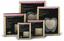 Medline Optifoam Gentle Border Adhesive Dressing (Size: 4"X4", 1 Each)
