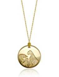Alex Woo "African Cats" Disc Pendant, 18"