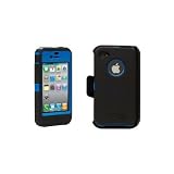 Otterbox Defender Series Case for iPhone 4 Blue Black (ATandT BULK PKG)