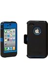 Otterbox Defender Series Case for iPhone 4 Blue Black (AT&T BULK PKG)