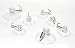 7 Piece Assorted Suction Cup Hook/Hanger Set