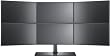 Samsung SyncMaster MD230x6 58,4 cm (23 Zoll) widescreen TFT Monitor (6x Multi-Display, VGA, DVI-D, DP, 8ms Reaktionszeit) schwarz