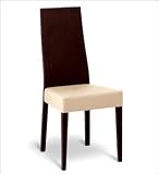 Ninfea Dining Chair - Set Of 2 - WengeCream
